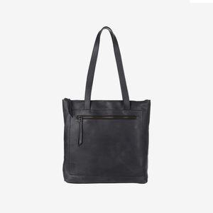 ELVIA TOP ZIP TOTE black ABLE